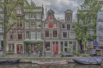 Amsterdam Egelantiersgracht by Peter Bartelings