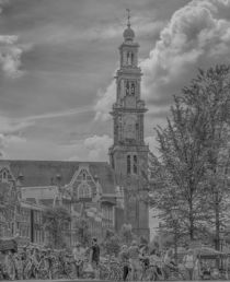 Amsterdam Westerkerk by Peter Bartelings