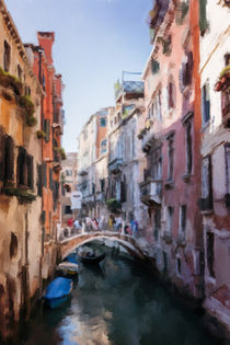 Street in Venice by Elena Oglezneva