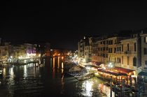 Venice night view by Anna Zamorska