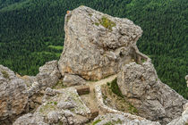 Dolomiti - WW1 ruins in mt Sass de stria von Antonio Scarpi