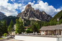 Dolomiti - Corvara and Mt Sassongher by Antonio Scarpi