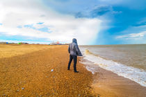 Great Yarmouth Beach by Vincent J. Newman