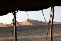Beduinenzelt der Sahara by Martina  Gsöls