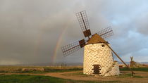 Windmühle im Regenbogen by mel-bai
