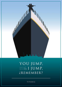 Titanic - Minimalist Quote Poster von mequem design