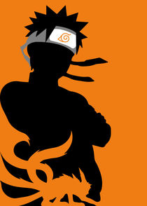 Naruto - Minimalist Poster von mequem design