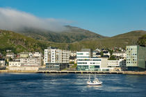 Blick auf Hammerfest in Norwegen von Rico Ködder