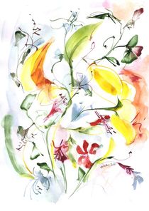 joy-flowers by Ioana  Candea