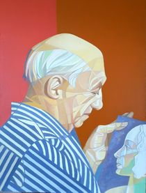 Picasso betrachtet einen "Kaps"2 by Wolfgang Kaps