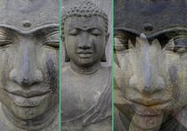 Buddha Triptychon  by Renate Grobelny