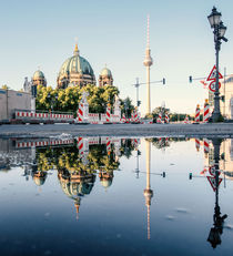Berliner Dom Reflektion by Karsten Houben