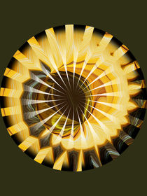 Mandala - Sonnenblume 2 von Chris Berger