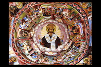 fresque monastère de Rila Bulgarie original von Boris Selke