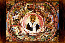 Fresque Monastère de Rila Bulgarie von Boris Selke