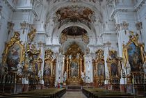 Münchner Jakobsweg: Stiftskirche St. Maria in Dießen... von loewenherz-artwork