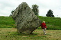 One Stone of the Avebury Stonecircle by Sabine Radtke