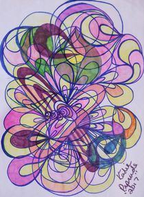Crazy Swirls  von Katie Piprude
