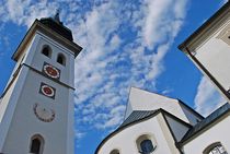 Münchner Jakobsweg: Kirche in Rottenbuch... von loewenherz-artwork