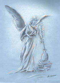 Friedensengel - Engelkunst by Marita Zacharias