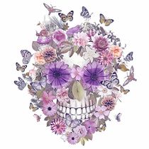 Flower Skull by ancello