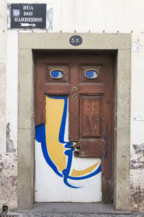 Door art in Funchal, Madeira von Floor Fortunati