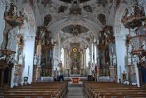 Münchner Jakobsweg: Kirche in Burk... by loewenherz-artwork
