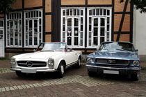 Mercedes Benz und Ford Mustang; 28.08.2017 by Anja  Bagunk