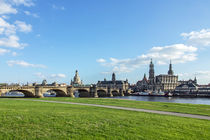 Canaletto Blick auf Dresden  by Christoph  Ebeling