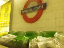 Mansion House - London Tube Station by Ruth Klapproth