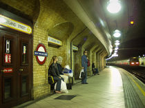 Great Portland Street - London Tube Station von Ruth Klapproth
