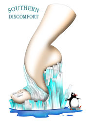 Shoe-art-design-penguin-ice
