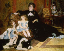 A.Renoir, Madame Georges Charpentier und ihre Kinder by klassik art