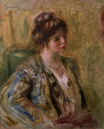 A. Renoir, Porträt eines Mädchen / Gemälde, um 1883 von klassik art
