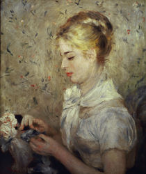 Renoir / Die Modistin / 1875 von klassik art