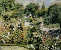 A.Renoir, Garten in Fontenay by klassik art