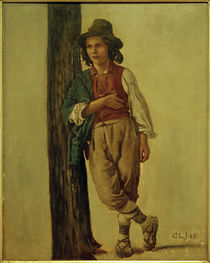 C.L.Jessen, Italienischer Hirtenknabe by klassik art