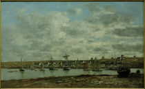 E. Boudin, Hafen von Camaret by klassik art