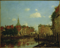 E. Boudin, Ansicht von Dordrecht von klassik art