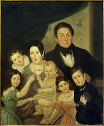 Johann v.Liebieg, Familie / Gem.v. unbekannt, 1842 von klassik art