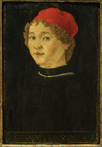 Mstr.d.Porträts v.Amsterdam, Porträt eines jungen Mannes by klassik art
