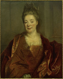 N. de Largillière, Porträt Madame Titon du Tillet von klassik-art