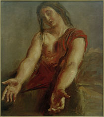 Th. Chassériau, Flehende Frau (Studie) von klassik art