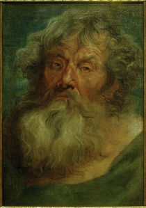 A.van Dyck, Kopf eines Greises von klassik art