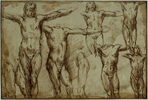 A.Casolani zugeschr., Gekreuzigter Christus (Skizze) by klassik art