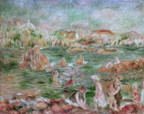 A. Renoir, Strand von Guernsey von klassik art