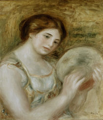A. Renoir, Frau mit Tambourin by klassik art
