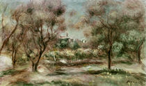 A. Renoir, Landschaft bei Grasse by klassik art