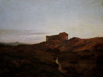 É.R.Ménard, Antike Landschaft (Segesta) von klassik art