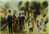 A.Macke, Leute bei den Reihern, 1913 von klassik art